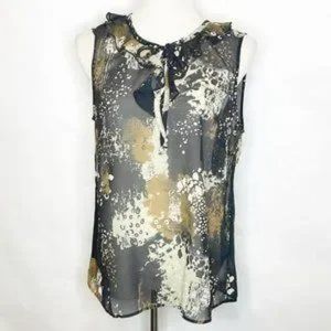 CAbi Incandescent sheer top style #4185 - Size S NWOT
